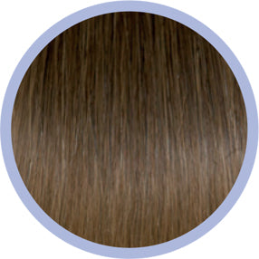Flat Ring-On Ombre 50 cm 8/DB4 Natural Dark Blonde/Gold