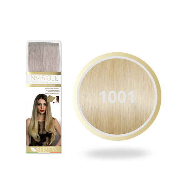 Seiseta Invisible Clip-In 1001/Platinum Blonde