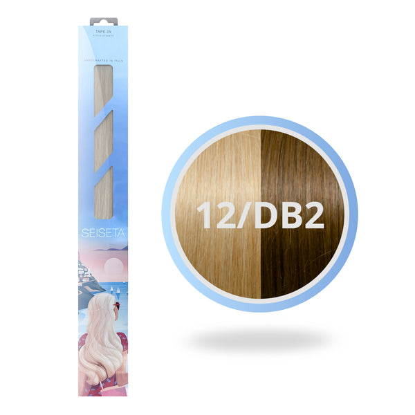Sticker Line 50 cm 12/DB2 Donker Goudblond/Licht Goudblond