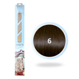 Flat Ring-On Line 50 cm 6/Chocoladebruin